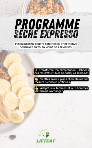 Programme Sèche Expresso