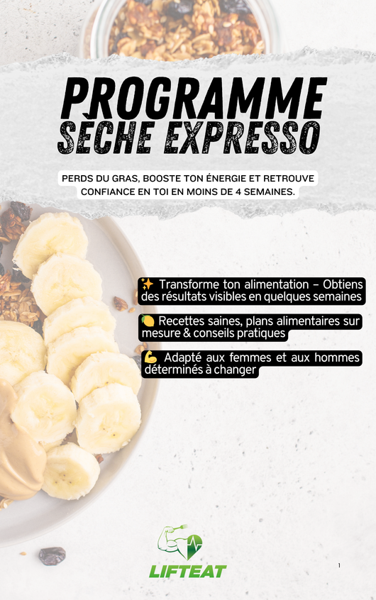 Programme Sèche Expresso